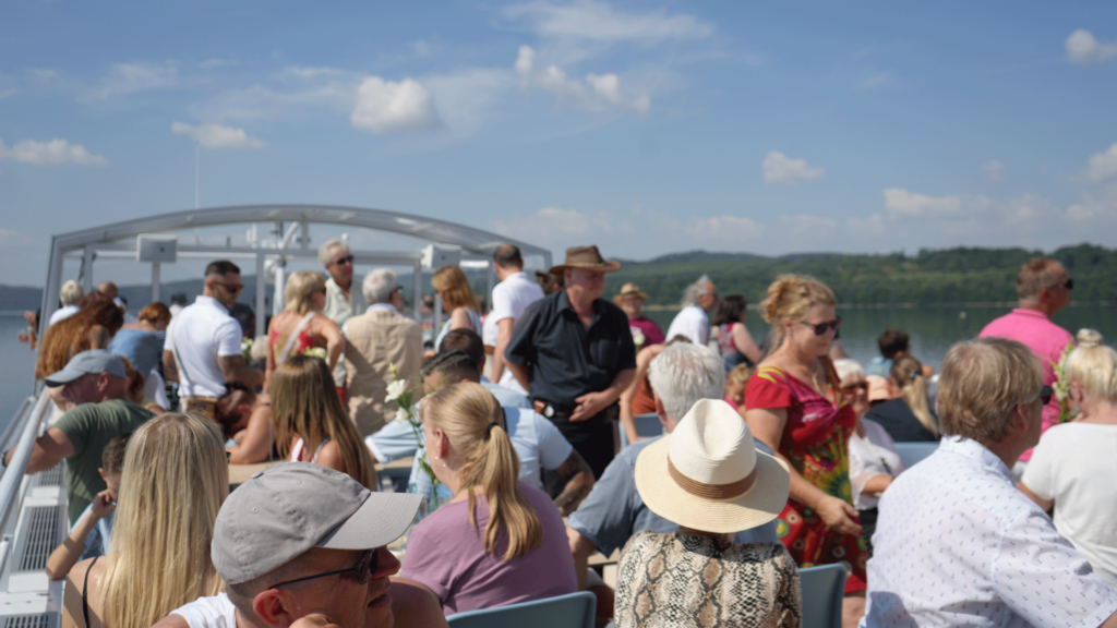 EMS Berzdorf Schifffahrt auf dem Berzdorfer See - Schiffstaufe 2023